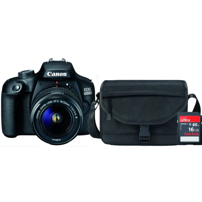 Canon EOS 4000D Starter Bundle