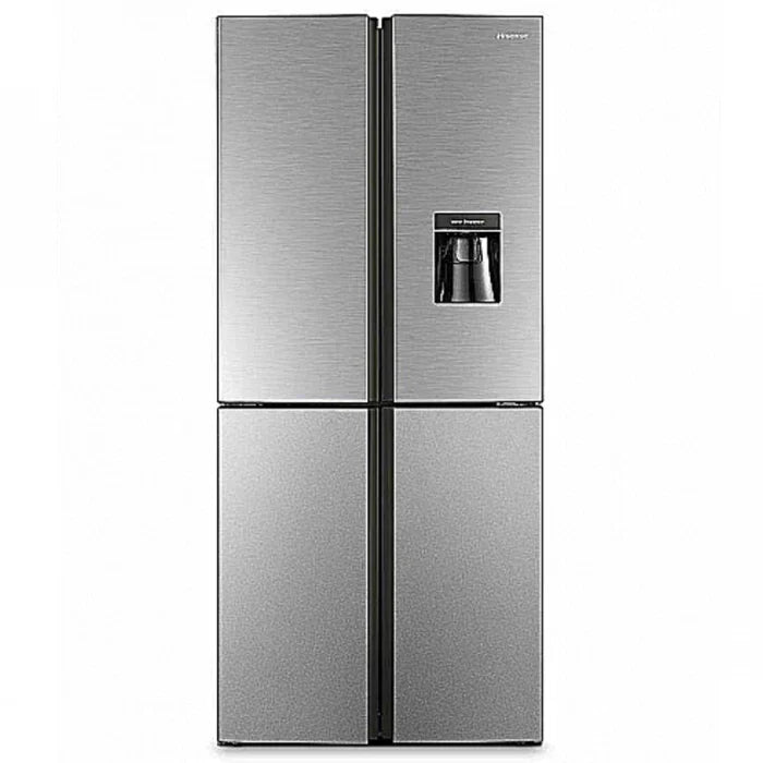 Hisense 392lt Four Door Water Dispenser Fridge, Metallic H520FI-WD