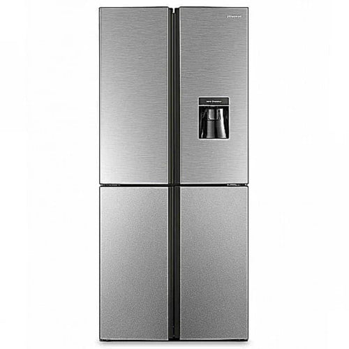 Hisense 392lt Four Door Water Dispenser Fridge, Metallic H520FI-WD