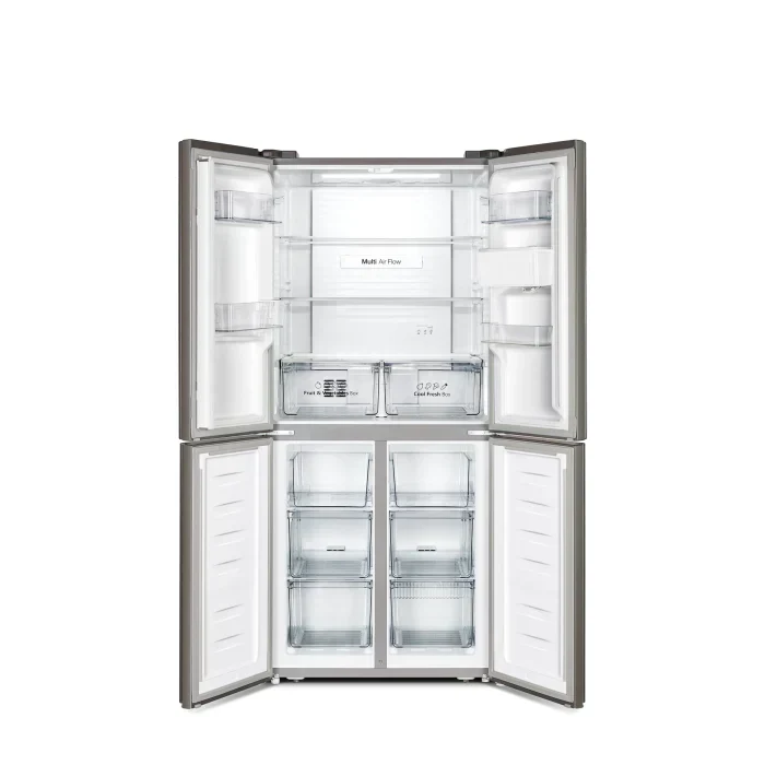 Hisense 392lt Four Door Water Dispenser Fridge, Metallic H520FI-WD