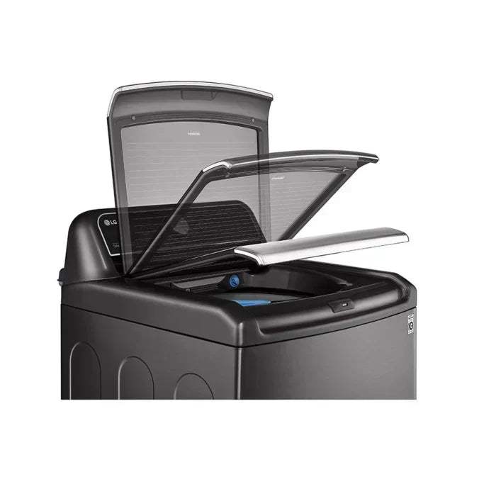 LG 24kg Black Steel Top Loader T2472EFHSTL