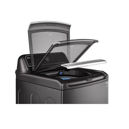 LG 24kg Black Steel Top Loader T2472EFHSTL